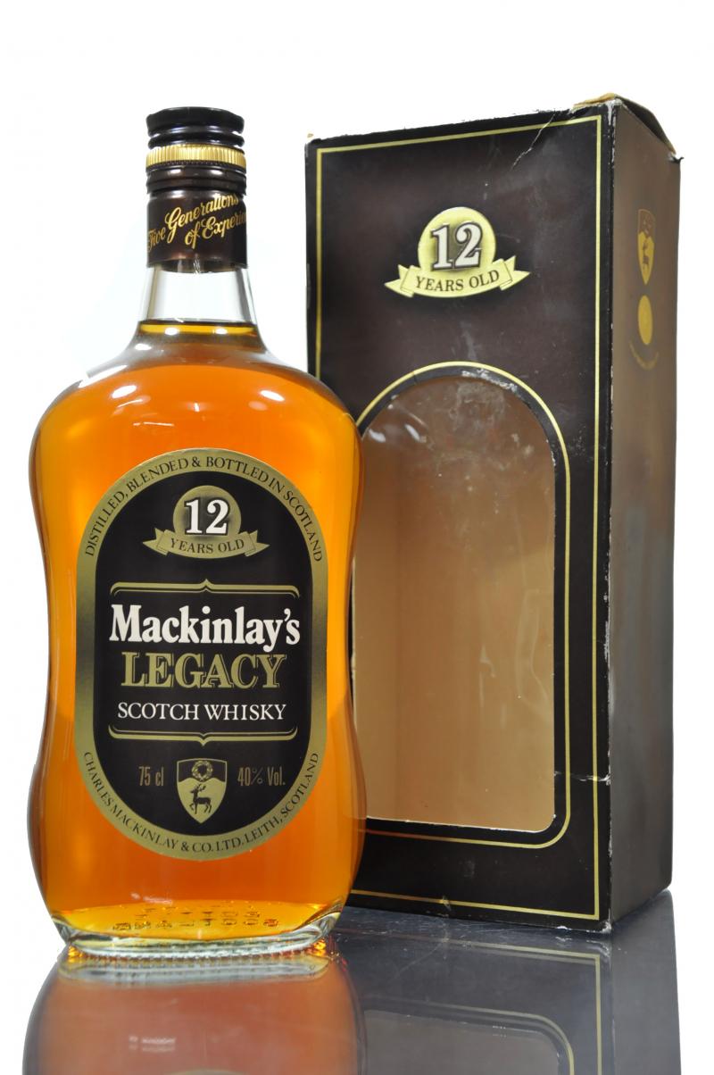 Mackinlay\'s Legacy 12 Year Old - 1980s