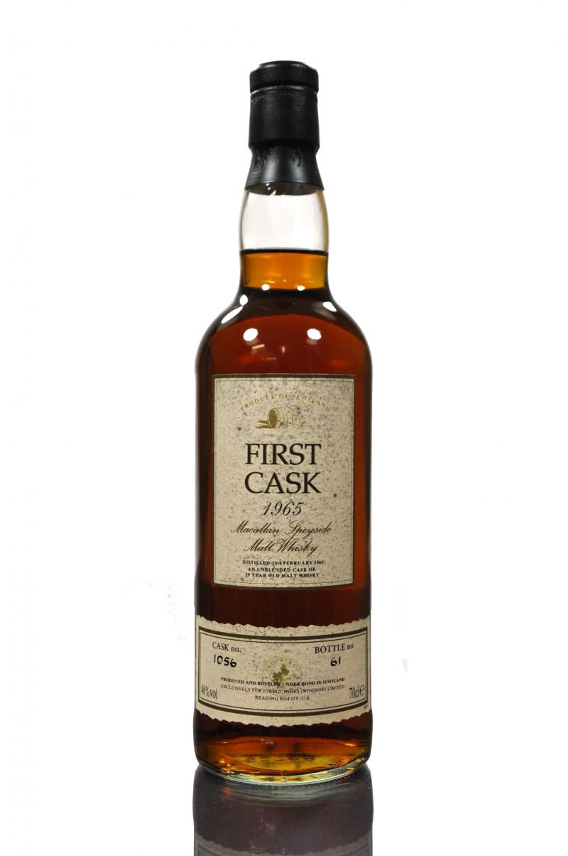 Macallan 1965 - 29 Year Old - First Cask 1056