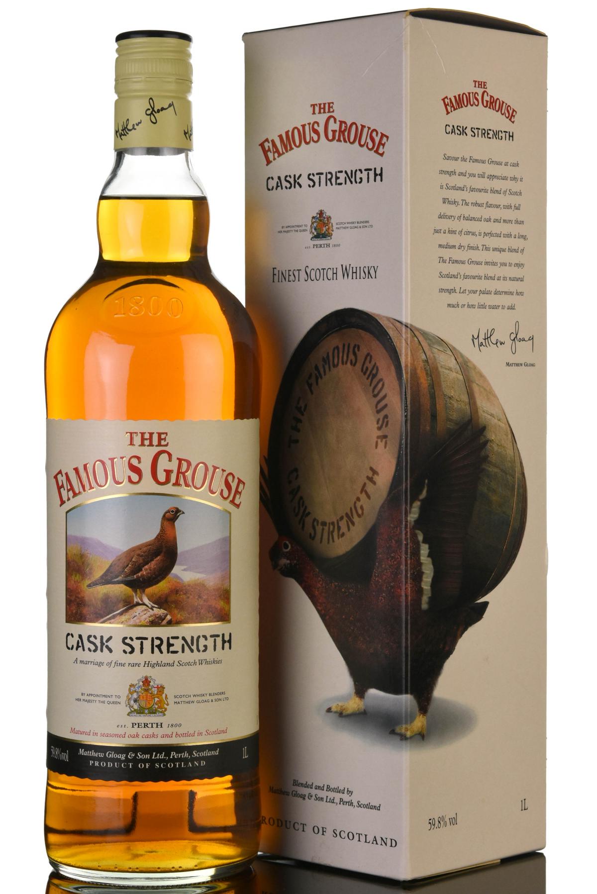 Famous Grouse Cask Strength - 1 Litre