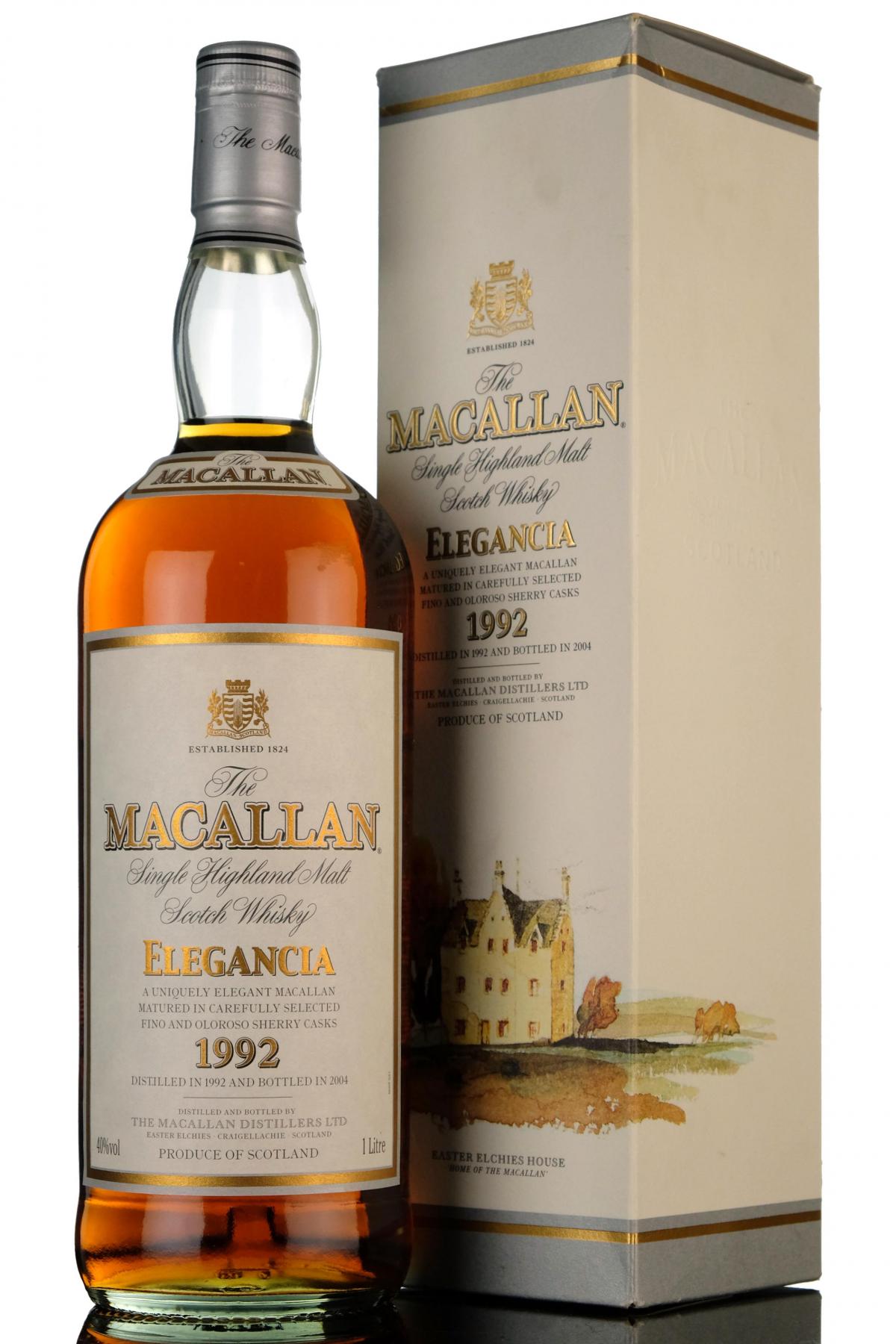 Macallan 1992-2004 - Elegancia - 1 Litre