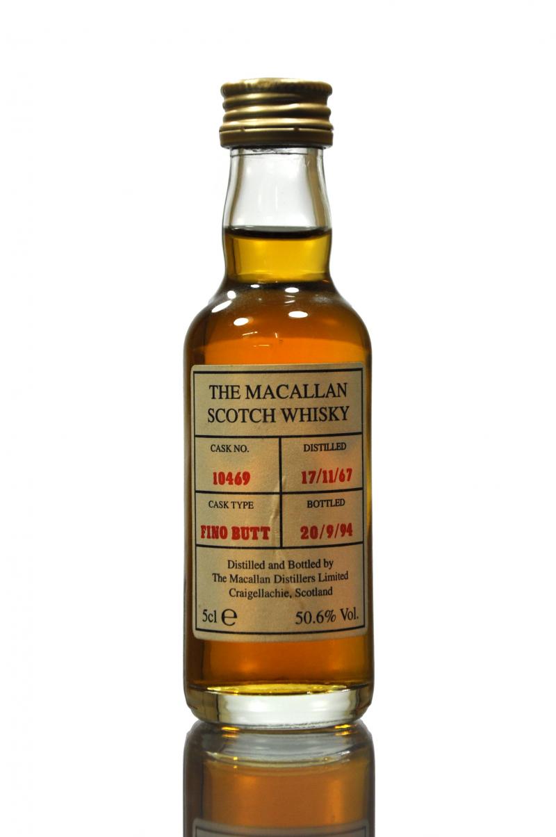 Macallan 1967-1994 - Single Cask 10469 Miniature