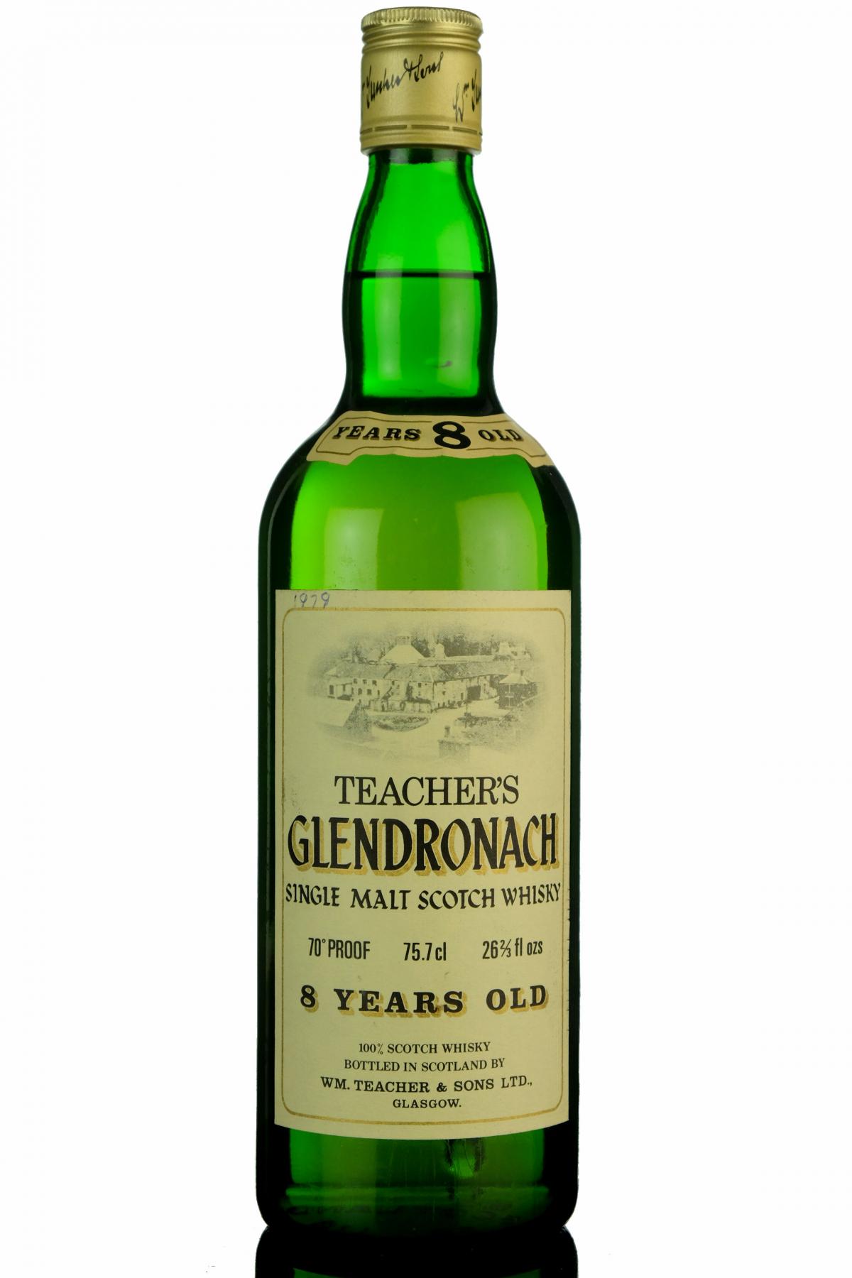 Glendronach 8 Year Old - Late 1970s
