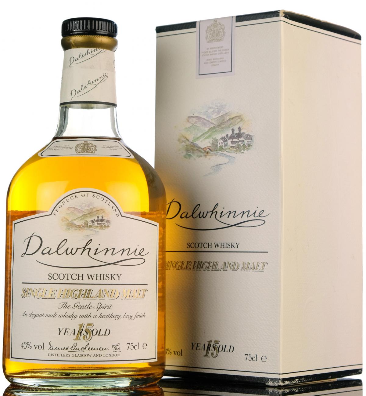 Dalwhinnie 15 Year Old - Circa 1990