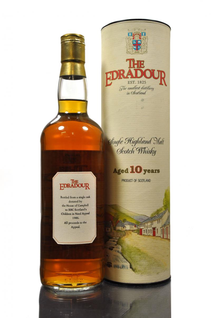 Edradour 10 Year Old - Children In Need 1986