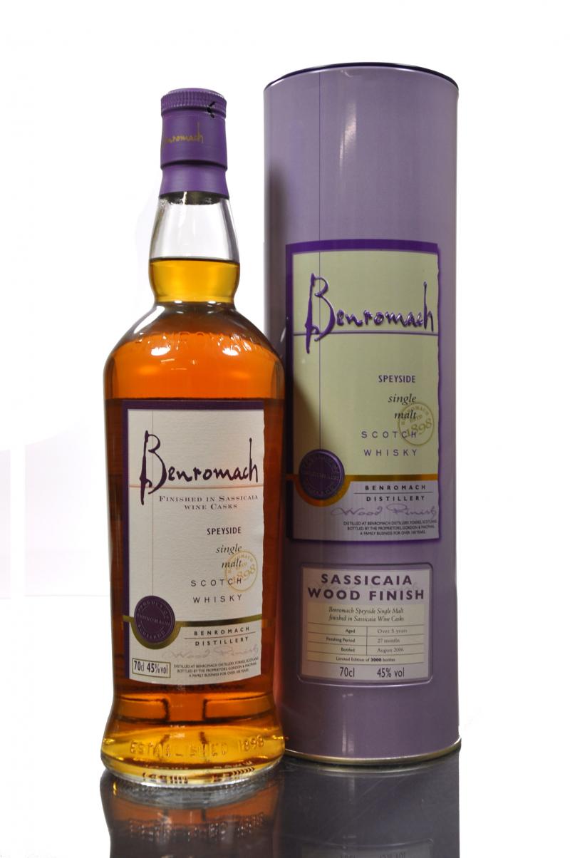 Benromach Sassicaia Wood Finish