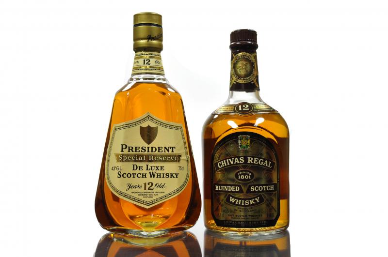 President 12 Year Old - Chivas Regal 12 Year Old