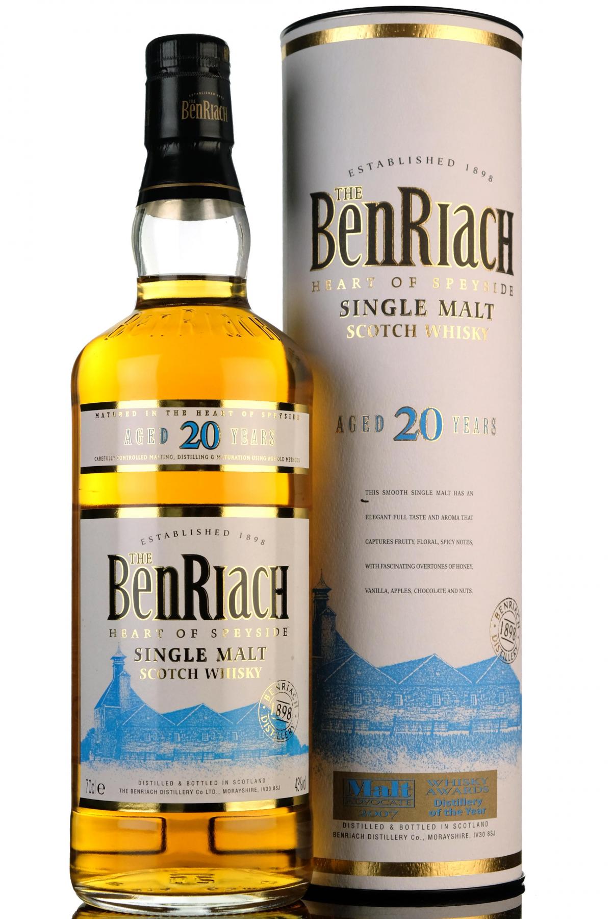 Benriach 20 Year Old