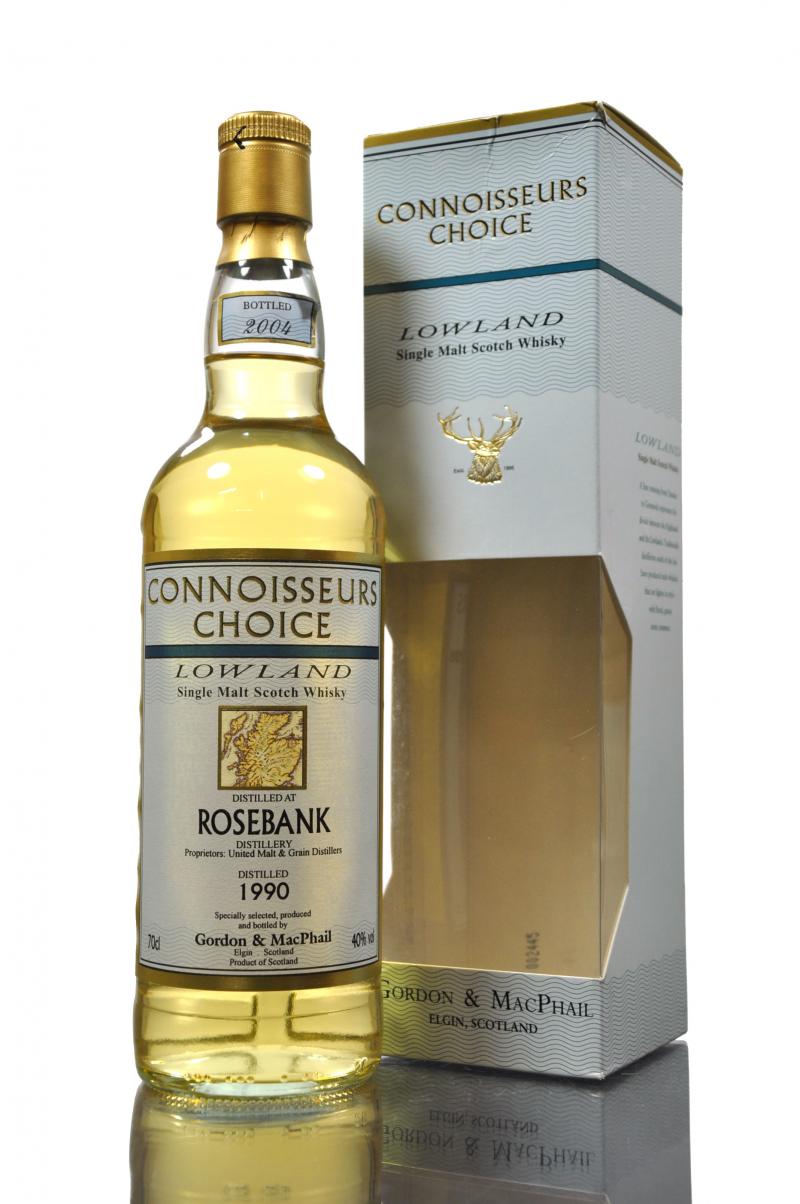 Rosebank 1990-2004 - Gordon & MacPhail - Connoisseurs Choice