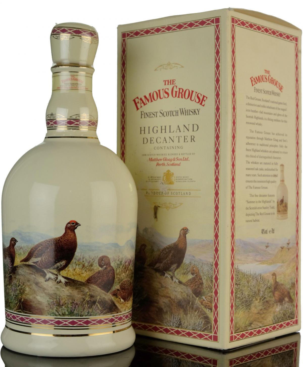 Famous Grouse Decanter