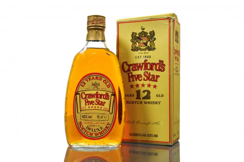 Crawford\'s 5 Star - 12 Year Old - 1980s