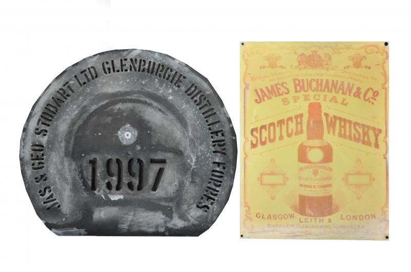1 Sign & 1 Glenburgie Cask Stencil