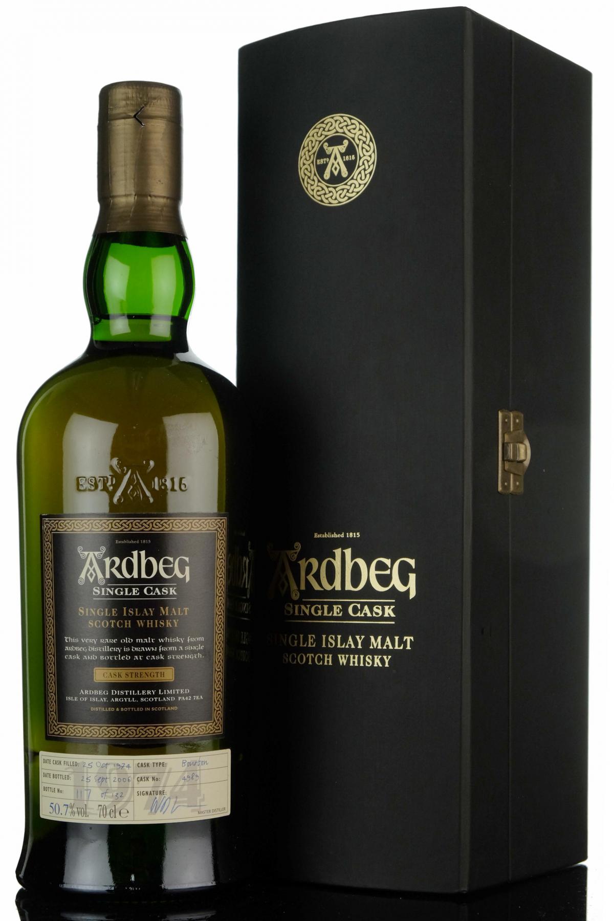 Ardbeg 1974-2006 - Single Cask 4989