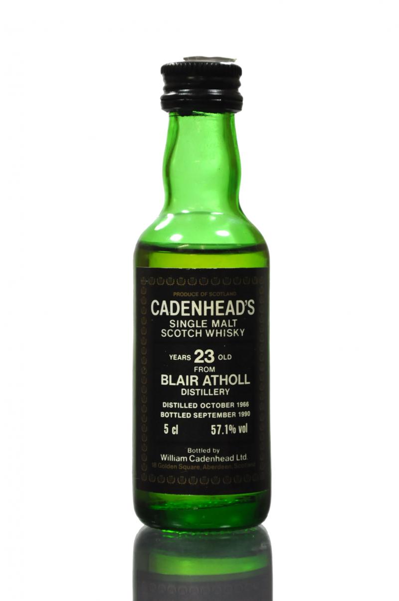 Blair Athol 1966-1990 - 23 Year Old - Cadenheads - Miniature