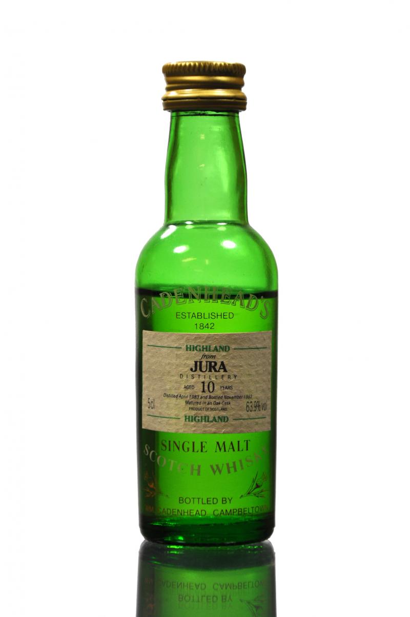 Jura 1983-1993 - 10 Year Old - Cadenheads Miniature