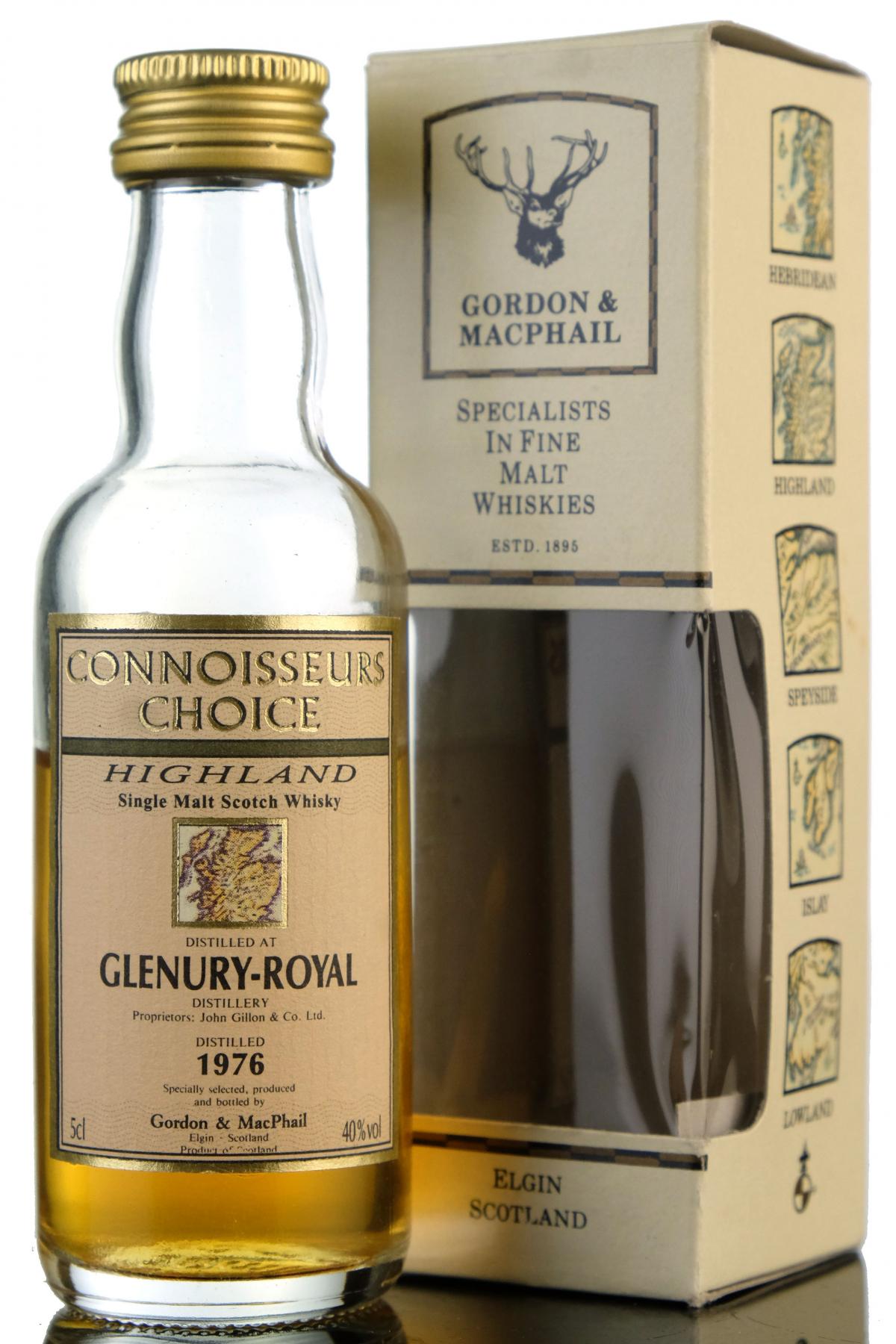 Glenury Royal 1976 - Connoisseurs Choice Miniature