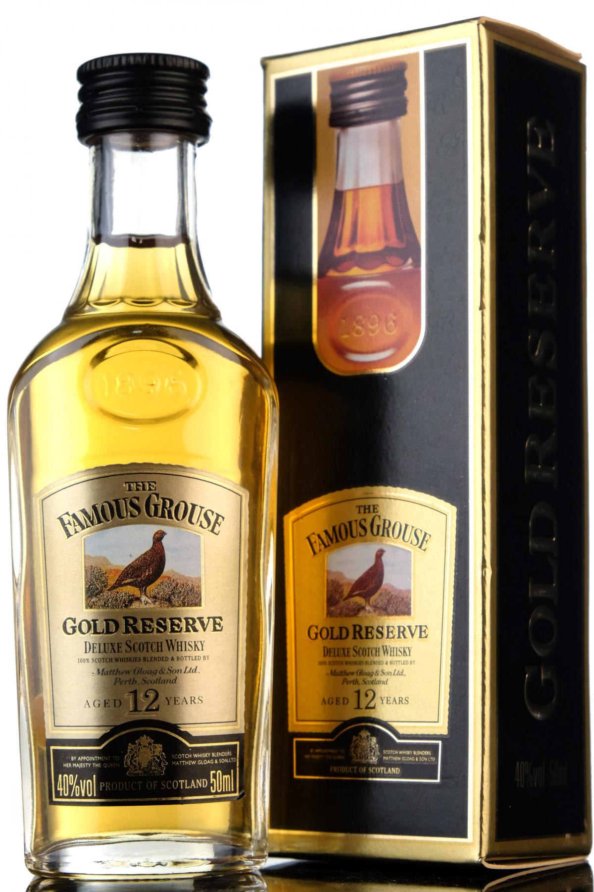 Famous Grouse 12 Year Old Miniature