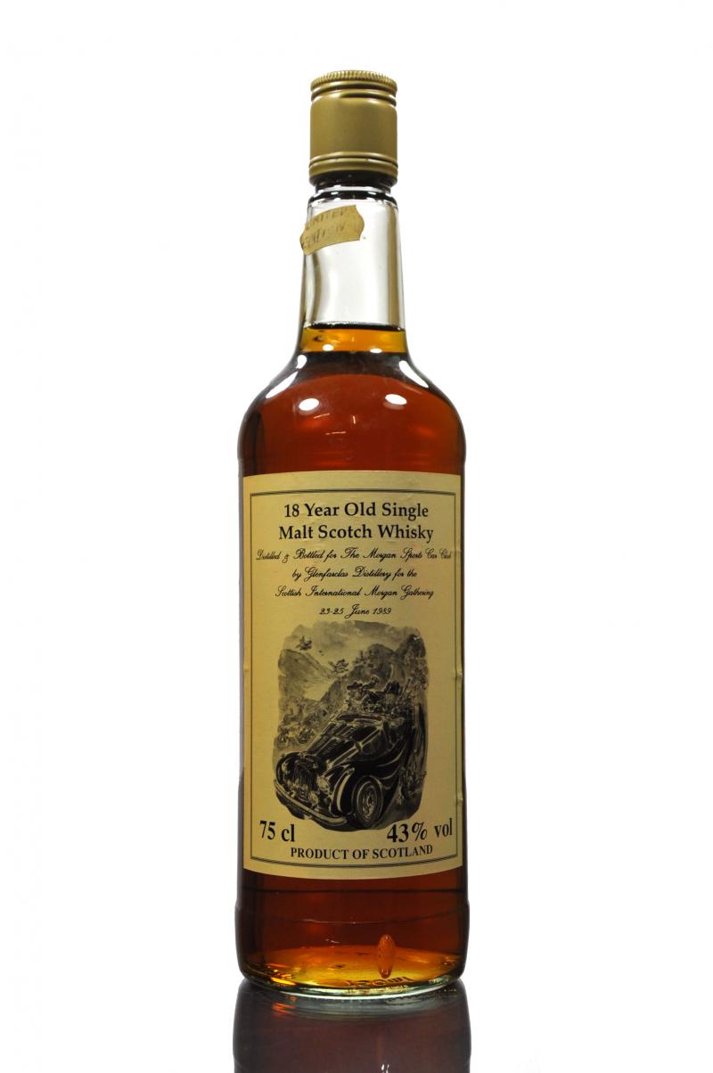 Glenfarclas 18 Year Old - Morgan Sports Car Gathering 1989