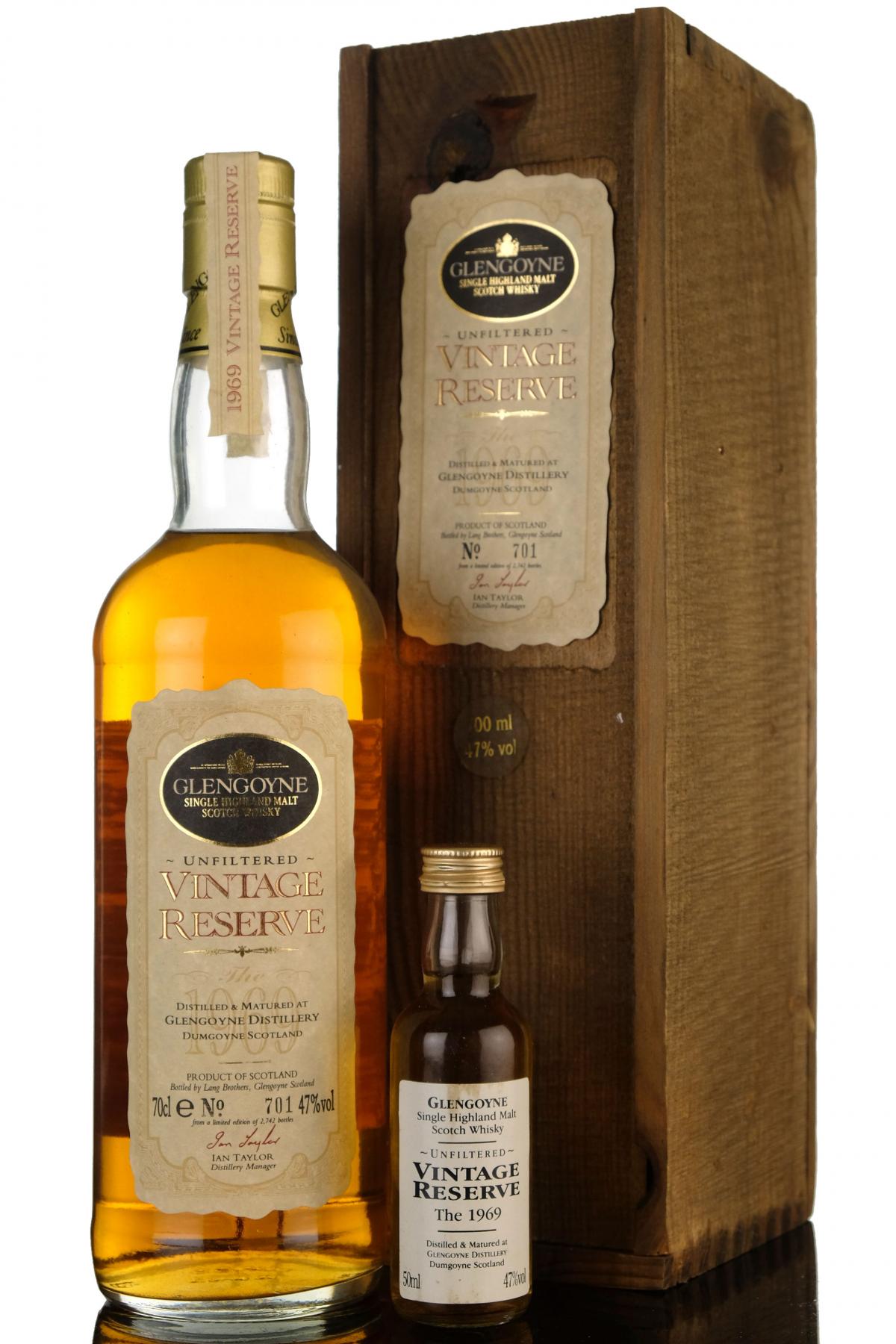Glengoyne 1969 Vintage Reserve With Miniature