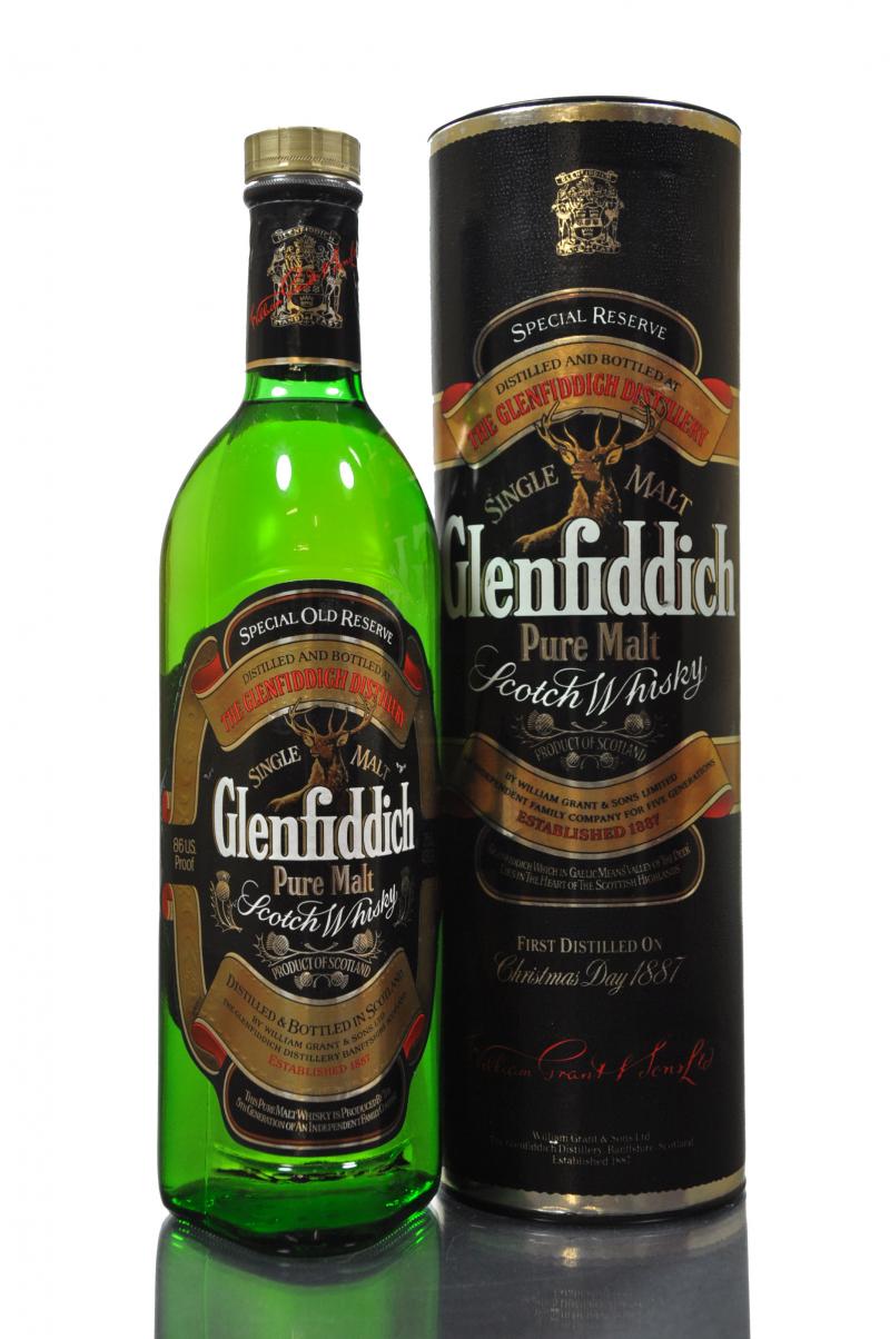 Glenfiddich Special Old Reserve - 1980s