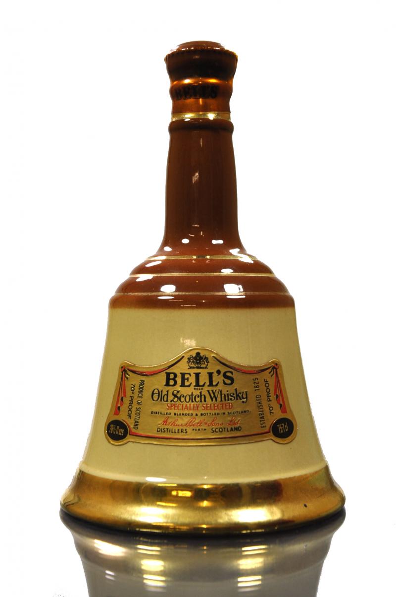 Bell\'s Brown & Tan Decanter - Late 1970s