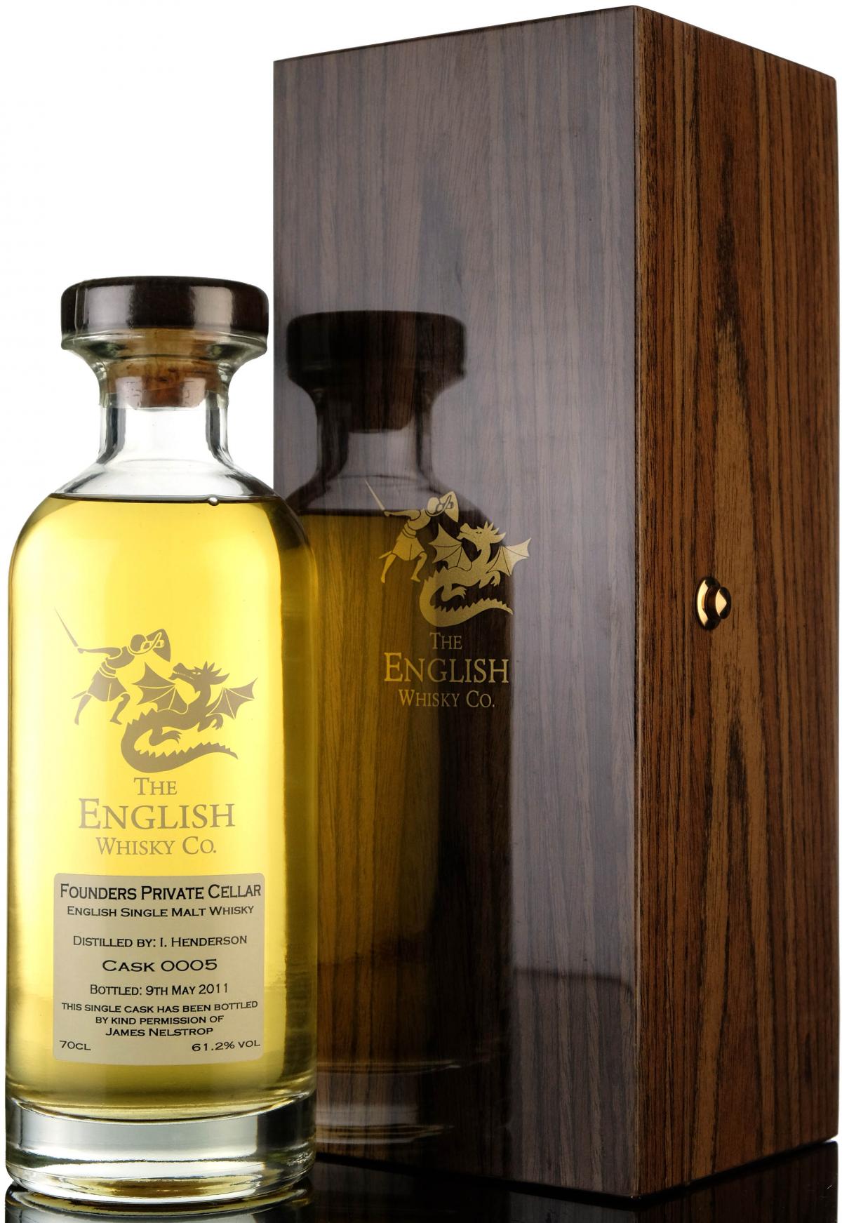 English Whisky 20062011 Single Cask 0005