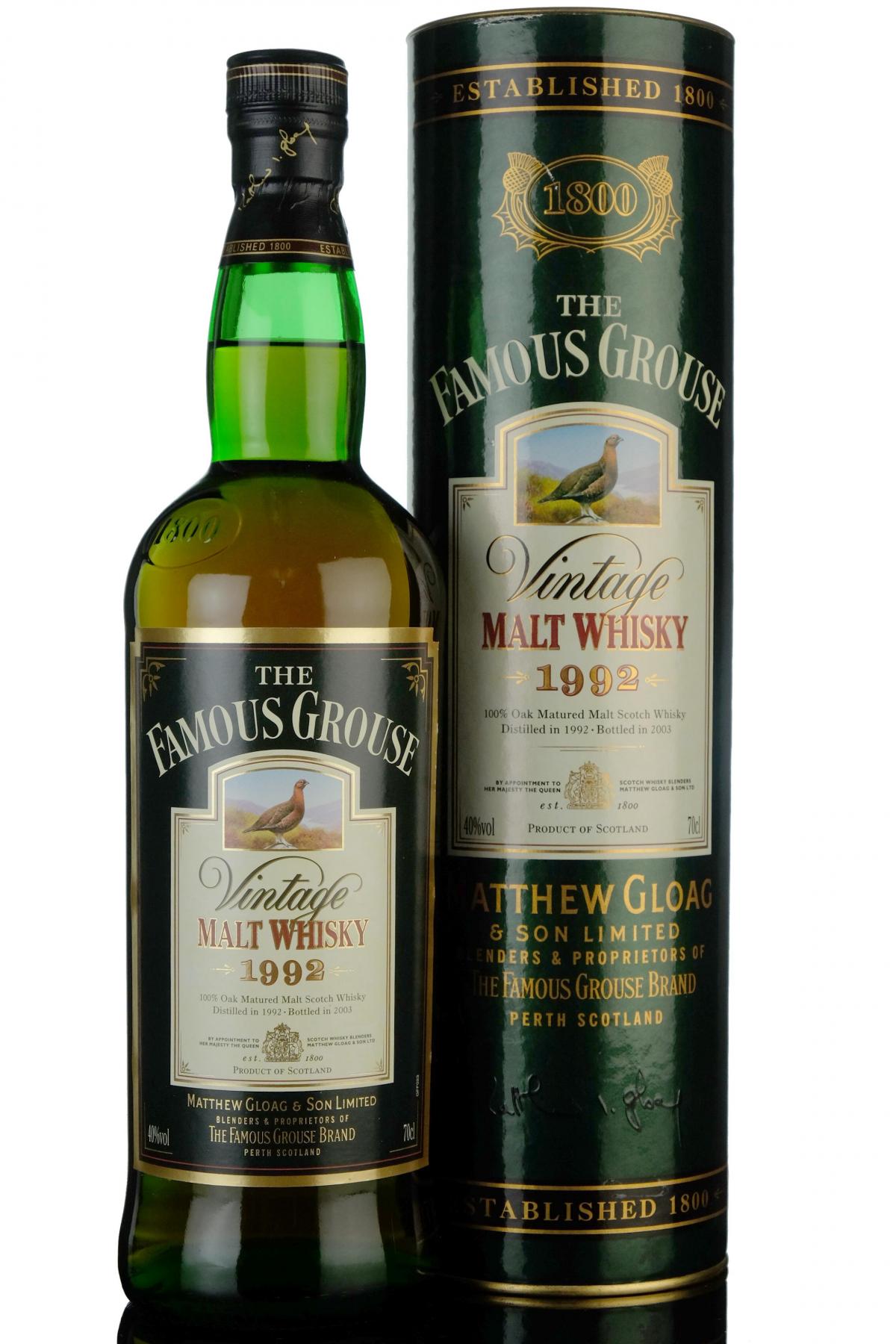 Famous Grouse 1992-2003
