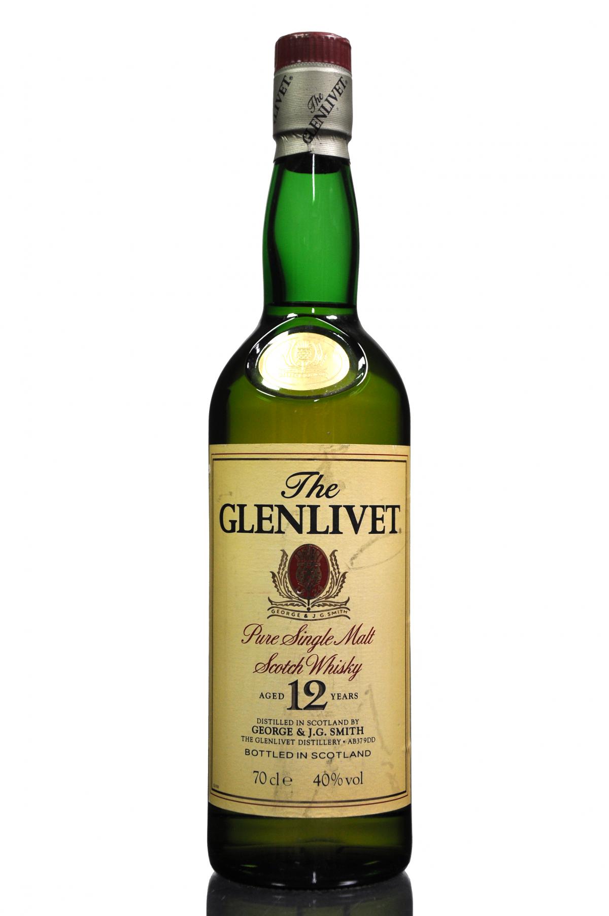 Glenlivet 12 Year Old - 1990s