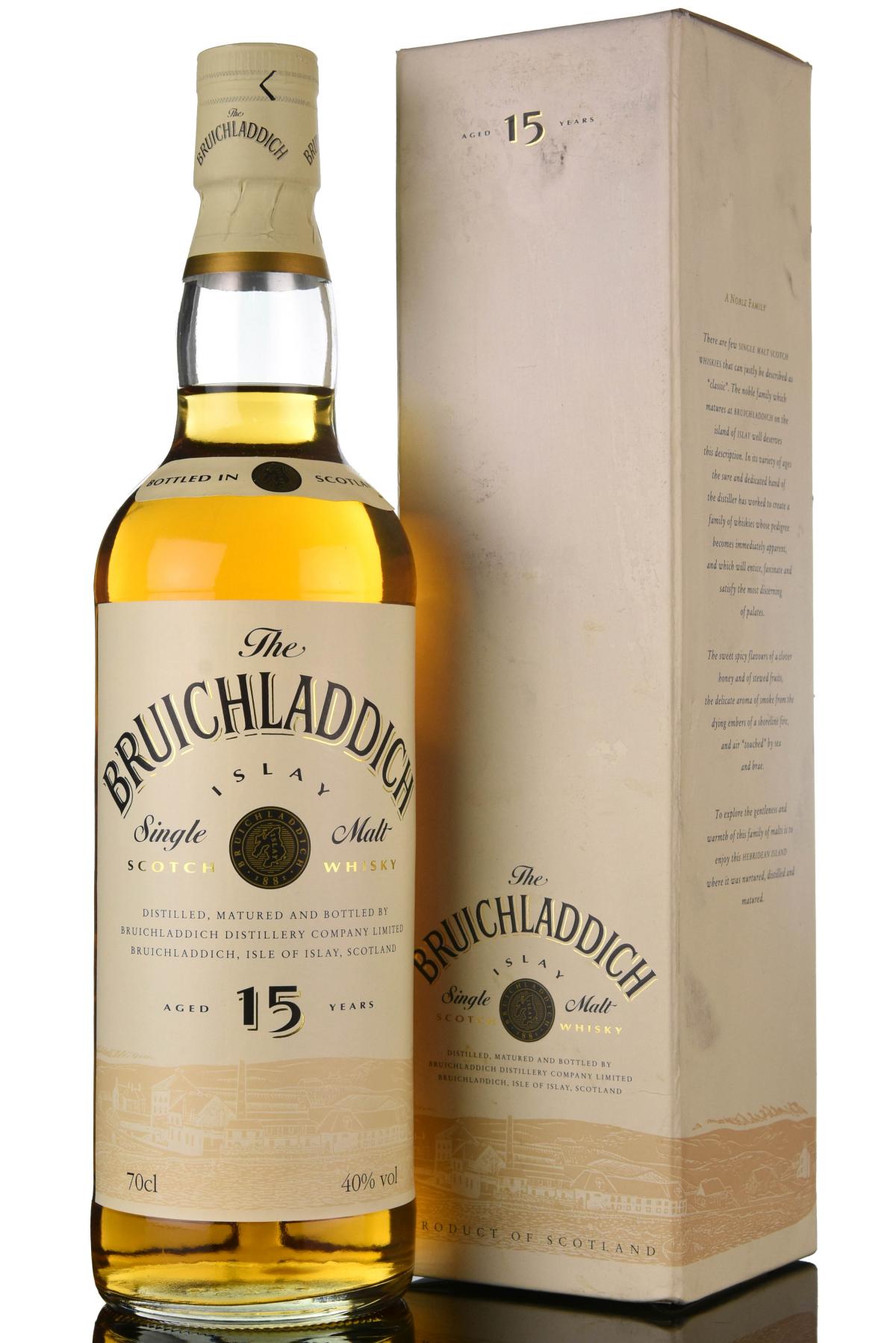 Bruichladdich 15 Year Old - 1990s