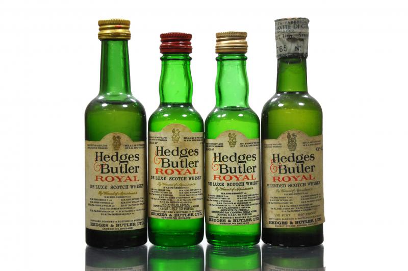 4 x Hedges & Butler Miniatures