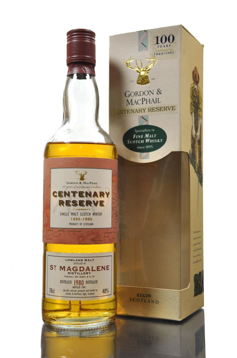 St Magdalene 1980 - Gordon & MacPhail - Centenary Reserve 1895-1995