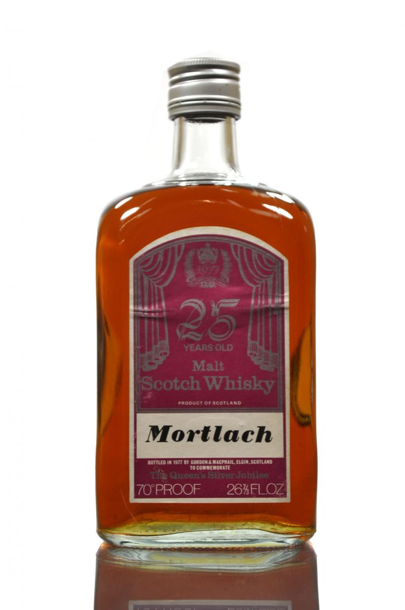 Mortlach 25 Year Old - Gordon & MacPhail - Queens Silver Jubilee 1977