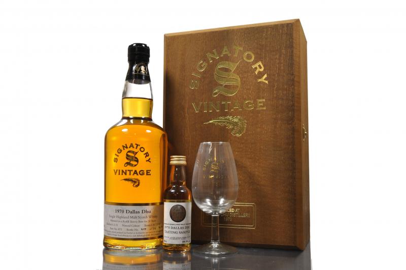Dallas Dhu 1970-2000 - 30 Year Old - Signatory Vintage
