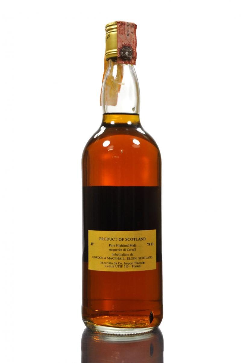 Macallan 40 Year Old - Gordon & MacPhail - Mid 1970s