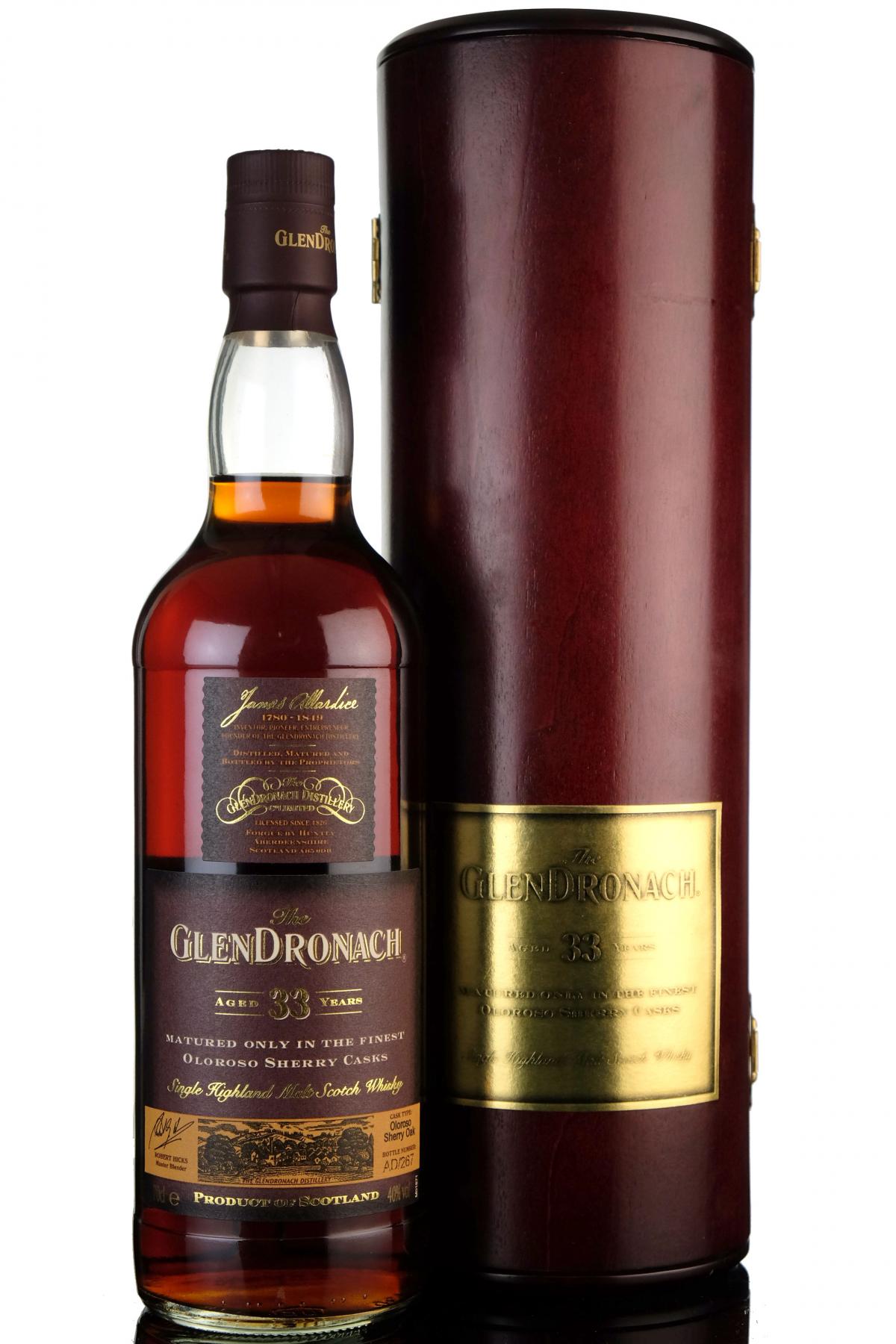 Glendronach 33 Year Old