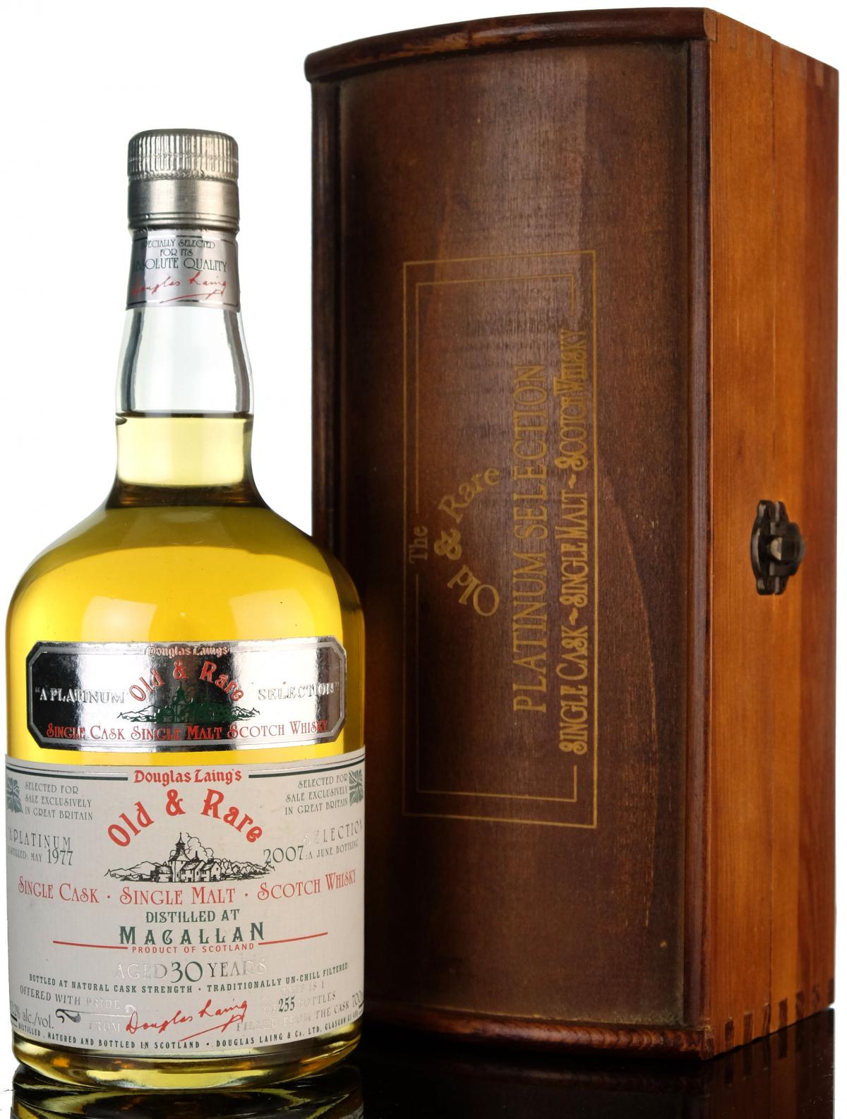 Macallan 1977-2007 - 30 Year Old - Douglas Laing - Old & Rare Platinum Selection