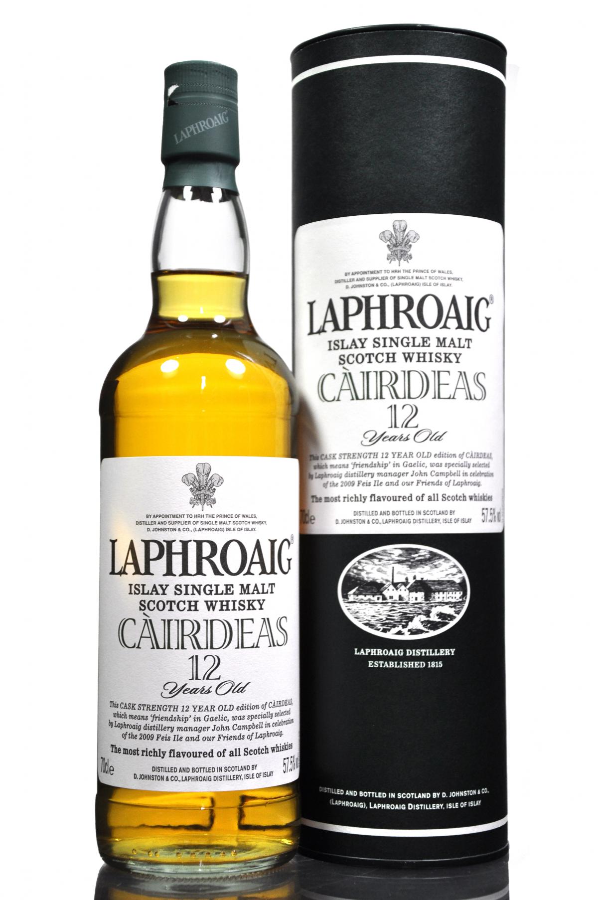 Laphroaig 12 Year Old Cairdeas - Festival 2009