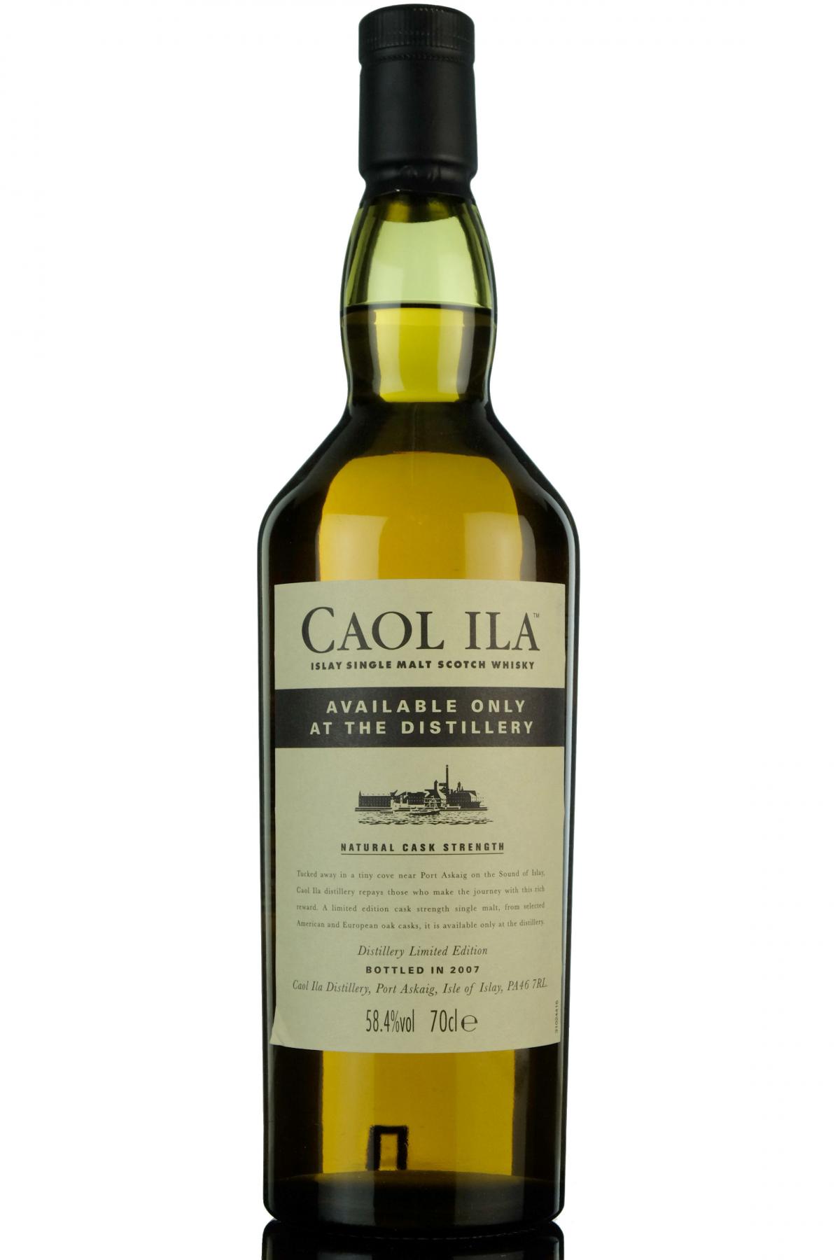 Caol Ila Distillery Only 2007