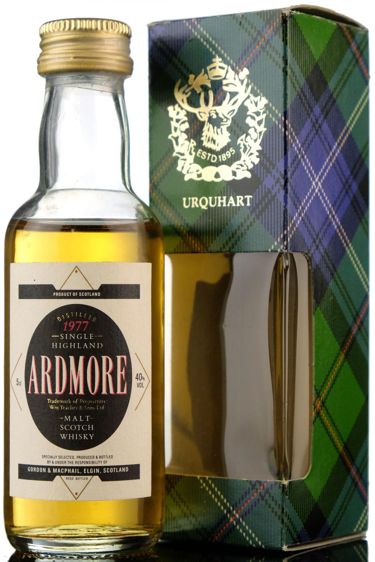 Ardmore 1977 - Gordon & MacPhail Miniature