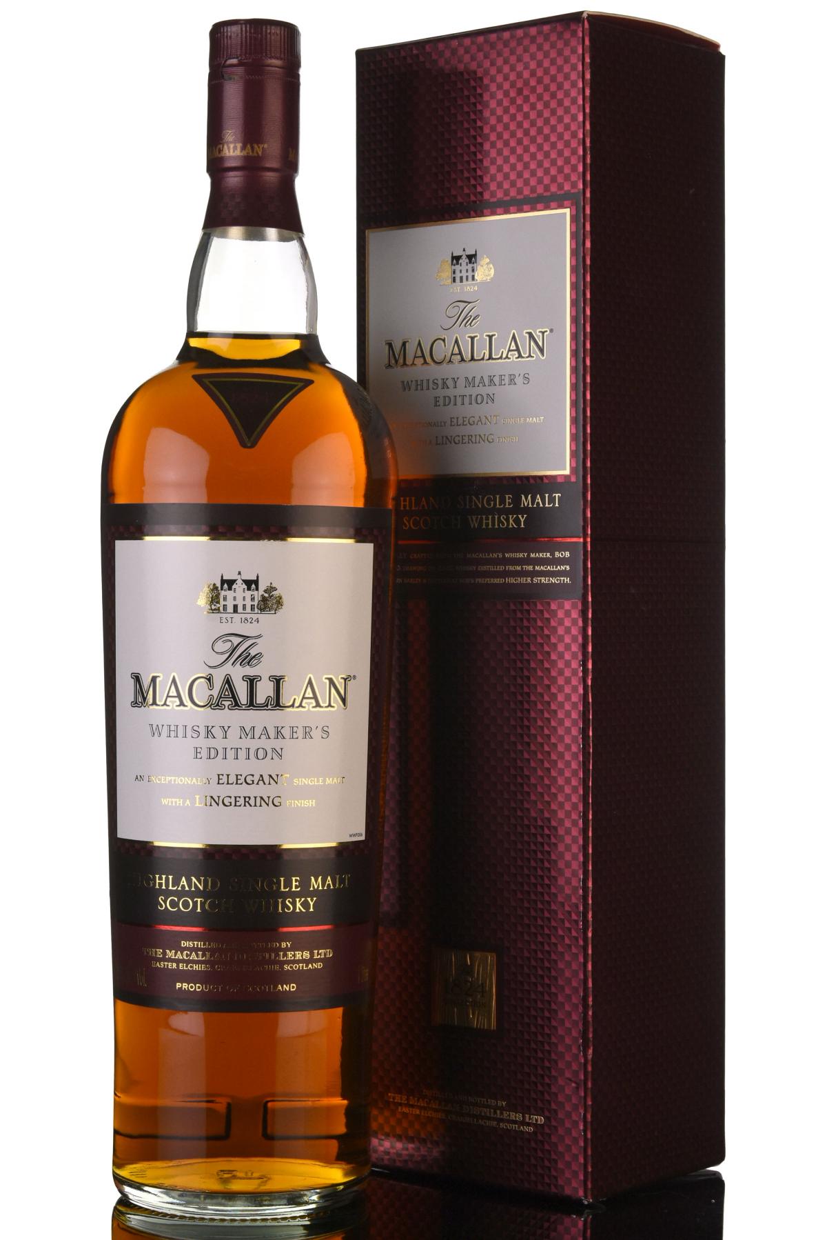 Macallan Whisky Makers Edition - 1 Litre