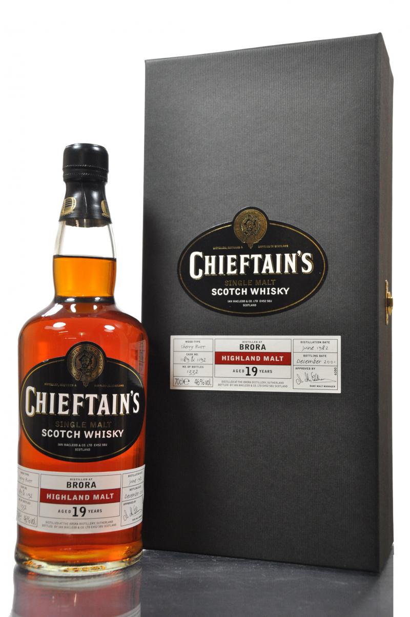 Brora 1982-2001 - 19 Year Old - Chieftains