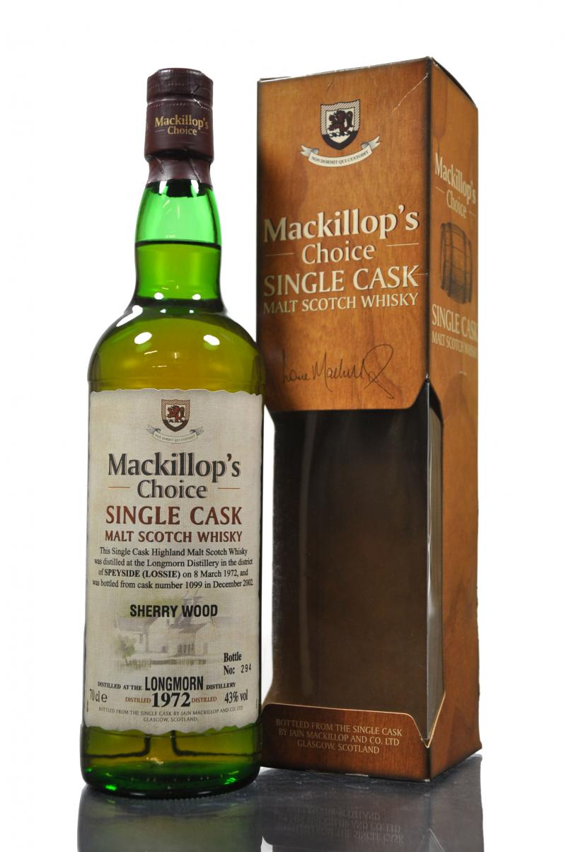 Longmorn 1972-2002 - Mackillop\'s Choice