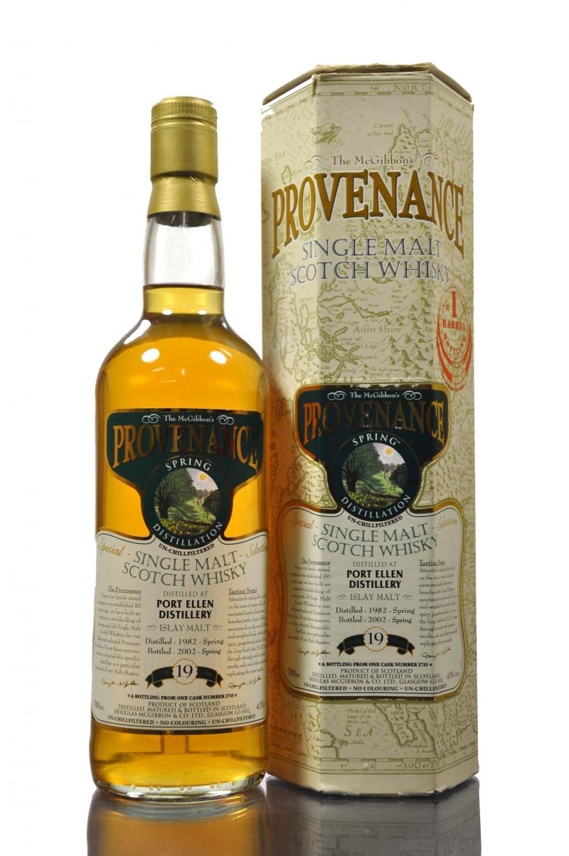 Port Ellen 1982 - 19 Year Old - Provenance