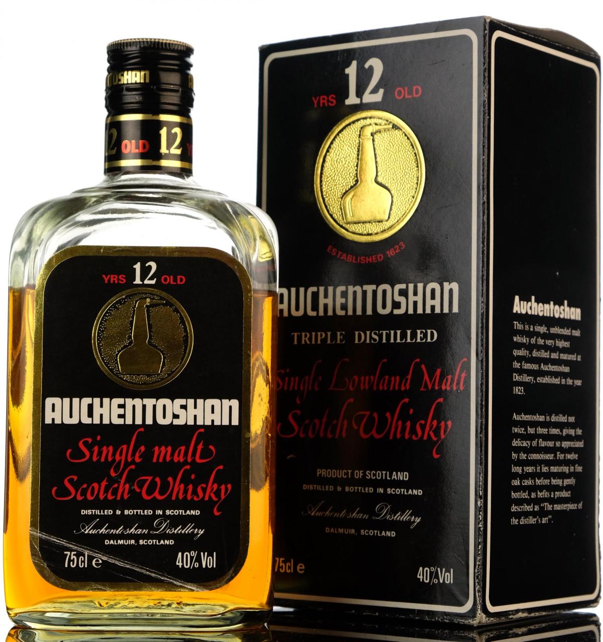Auchentoshan 12 Year Old - 1980s