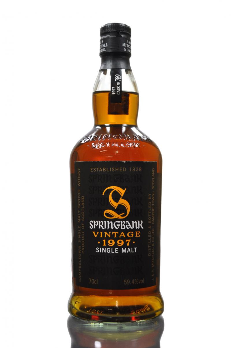Springbank 1997-2008 - Exclusively For Oddbins - Single Cask 789