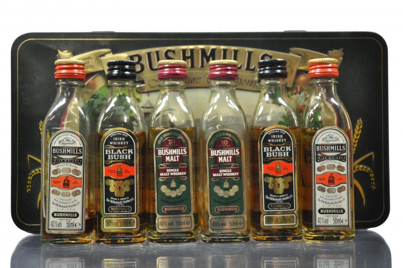 Bushmills Irish Whiskey Miniature Set