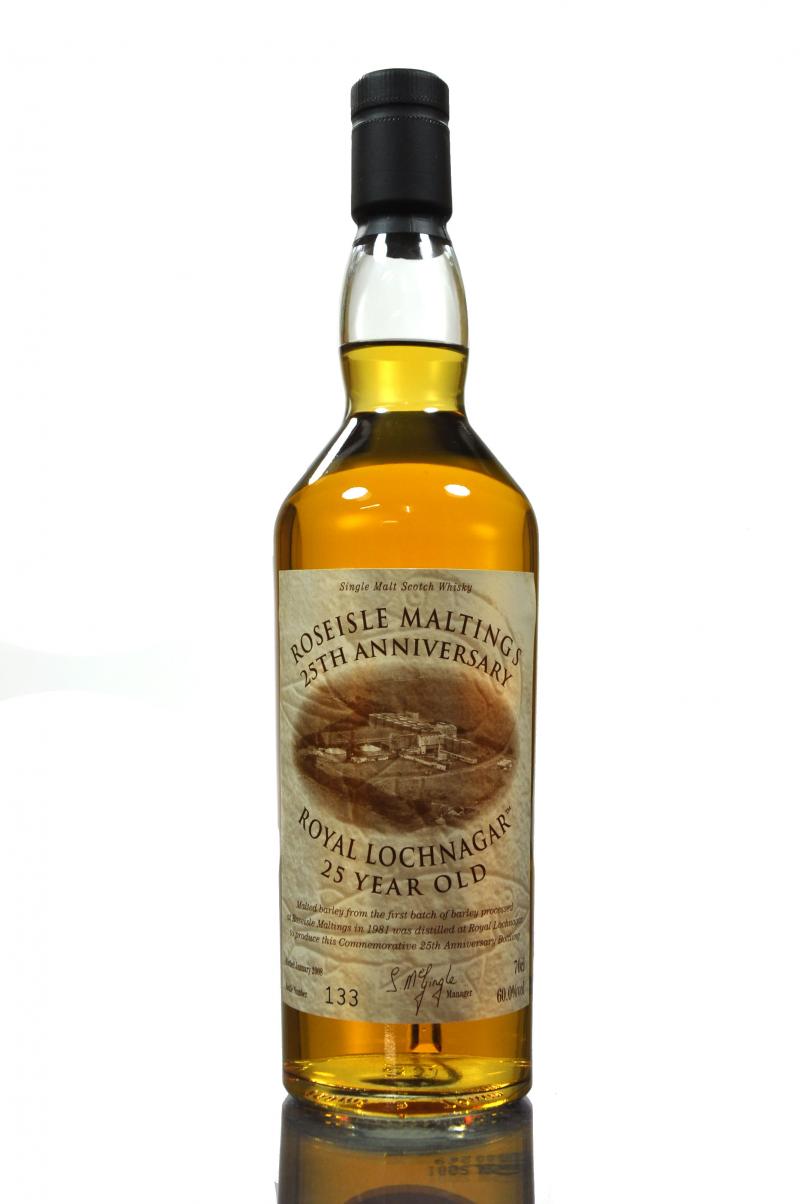 Royal Lochnagar 1981-2008 - 25 Year Old - Roseisle Maltings 25th Anniversary