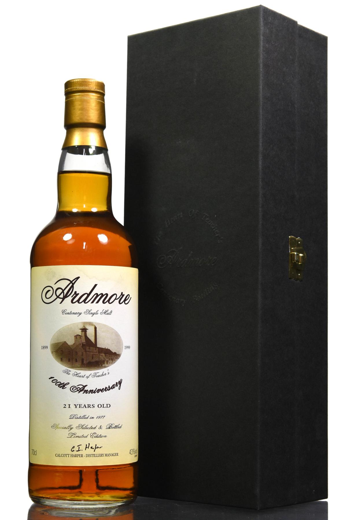 Ardmore 1977-1999 - 21 Year Old - 100th Anniversary