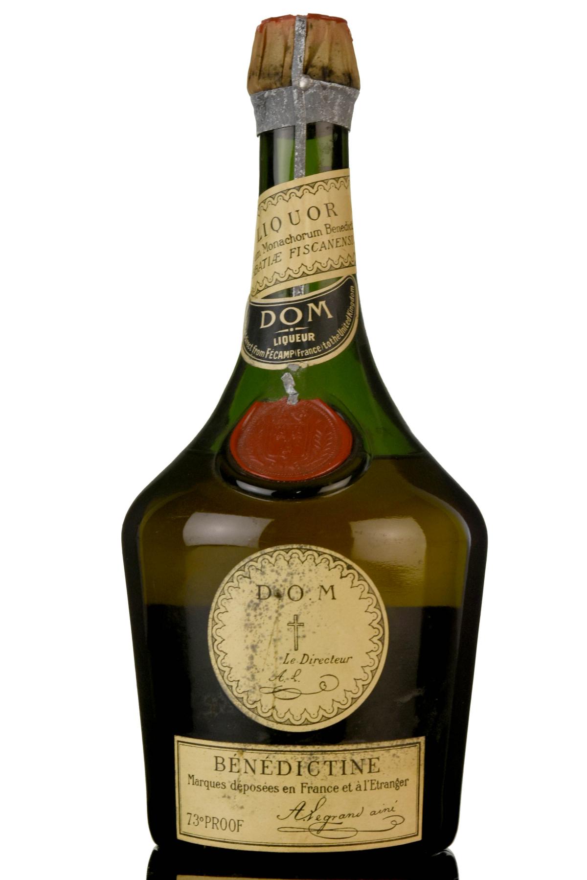Benedictine Liqueur - Circa 1960s
