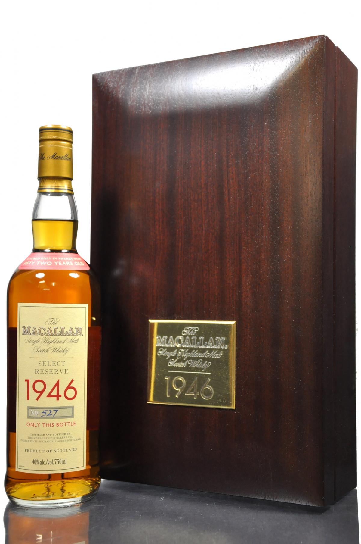 Macallan 1946 - 52 Year Old