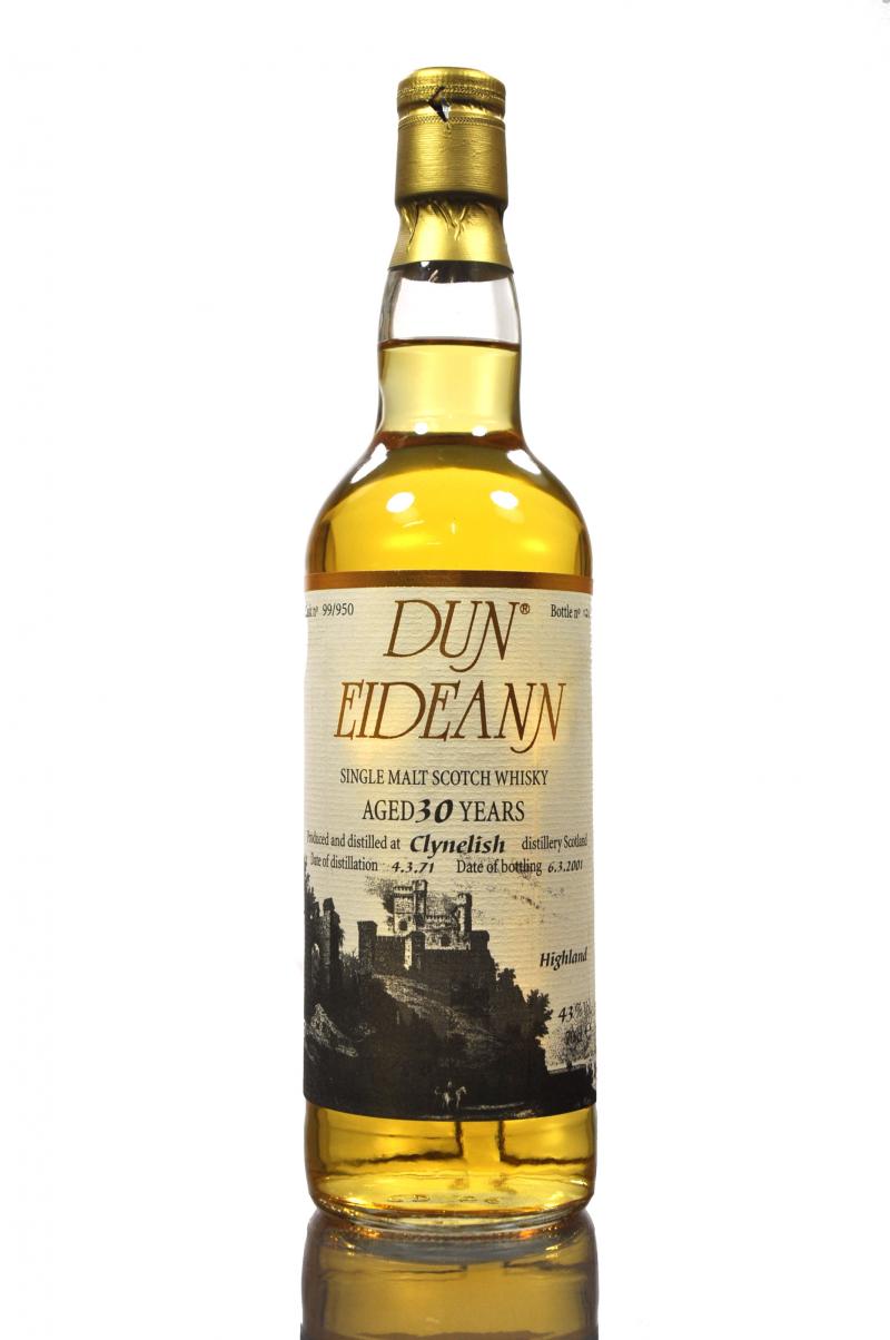Clynelish 1971 - 30 Year Old - Dun Eideann